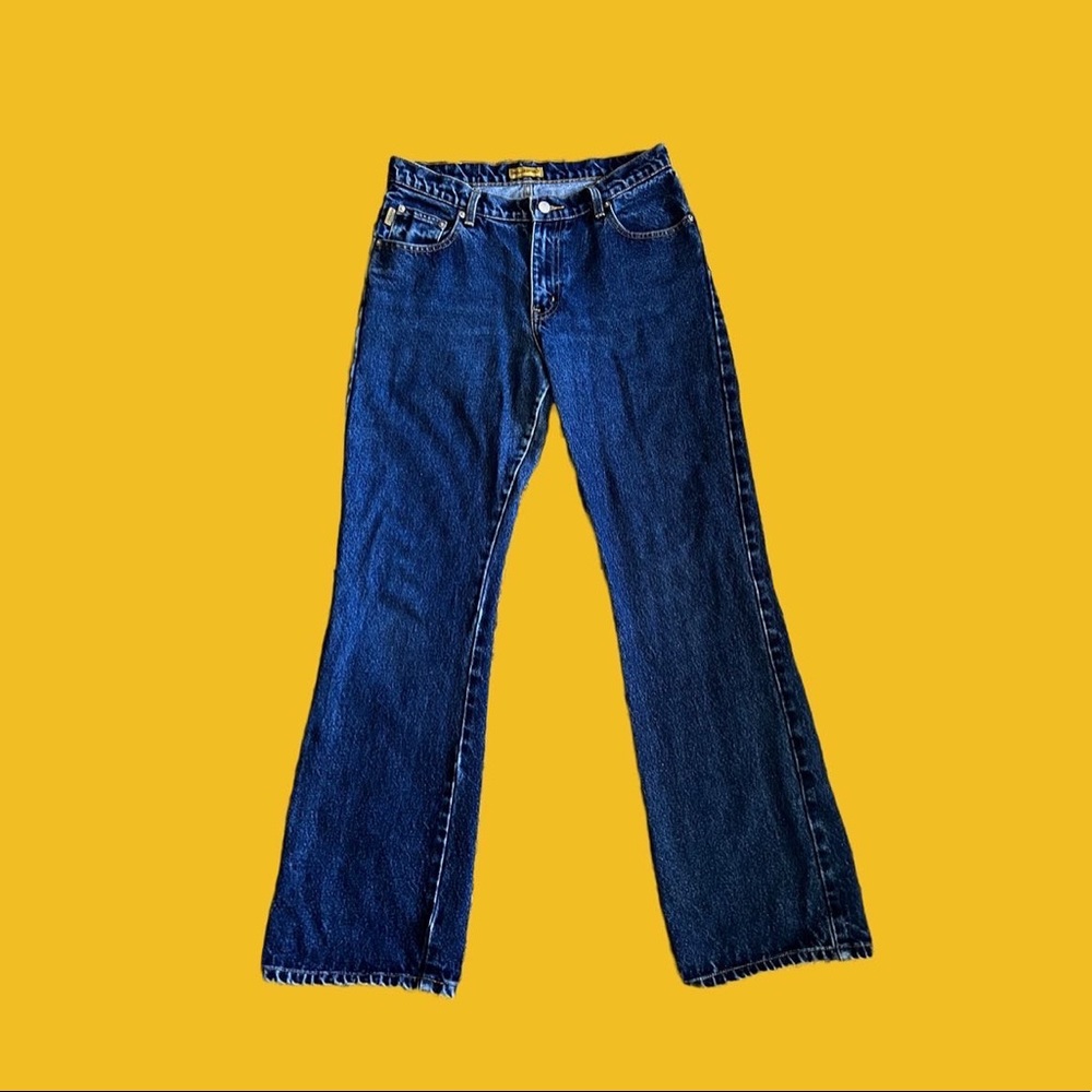 Asphalt blue jeans! Fits a size 8/10